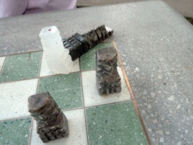 Chess pieces Pawtuxet Park
